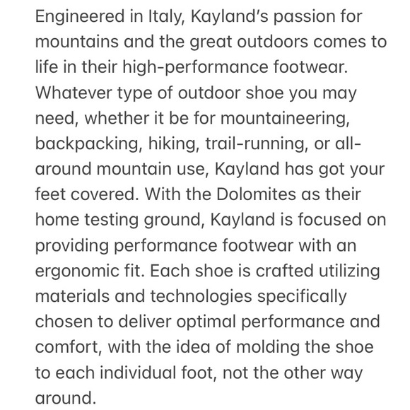 Kayland M11+ Mountaineering Boots- size me… main image 2